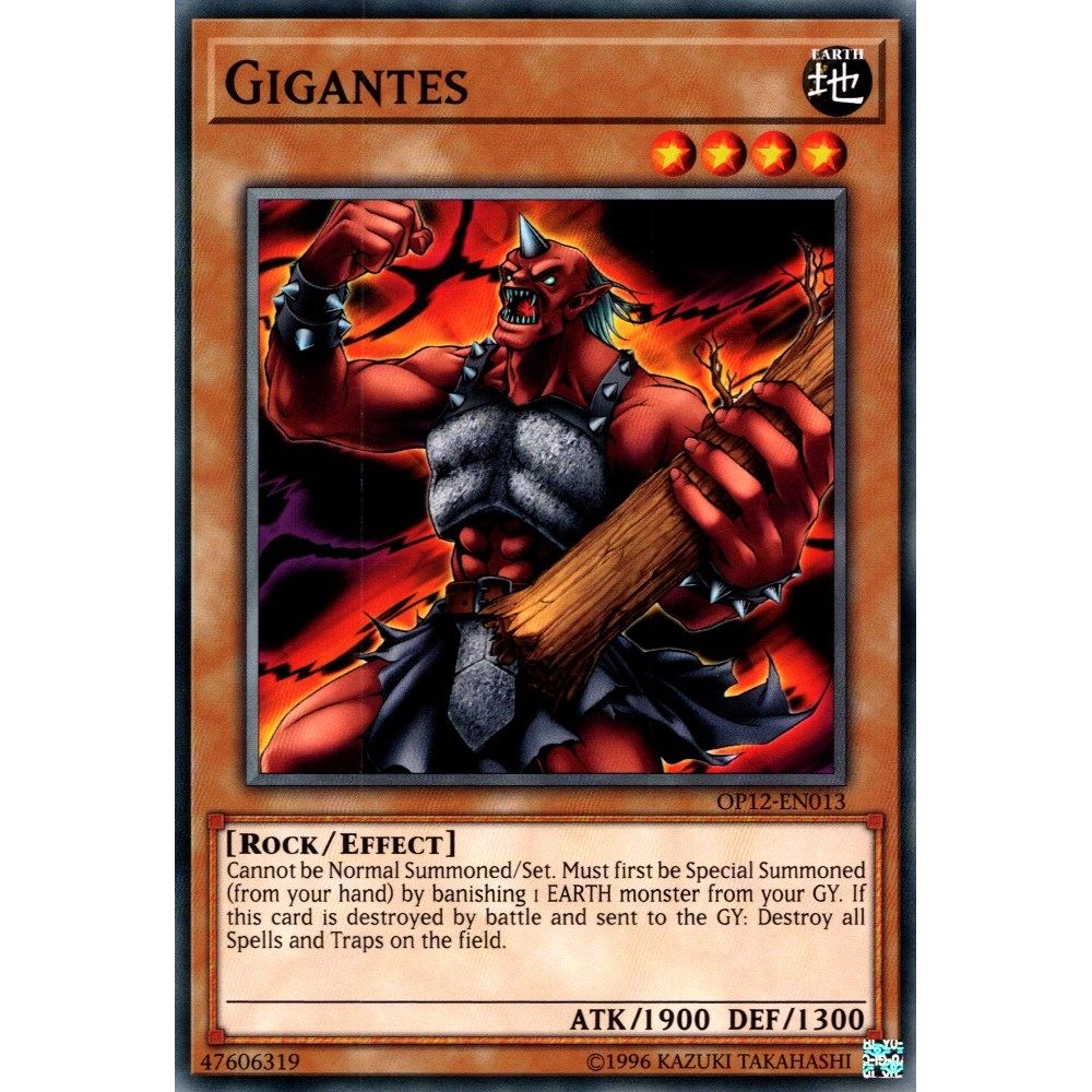 Image for Gigantes (OP12-EN013) (OP12) - YuGiOh