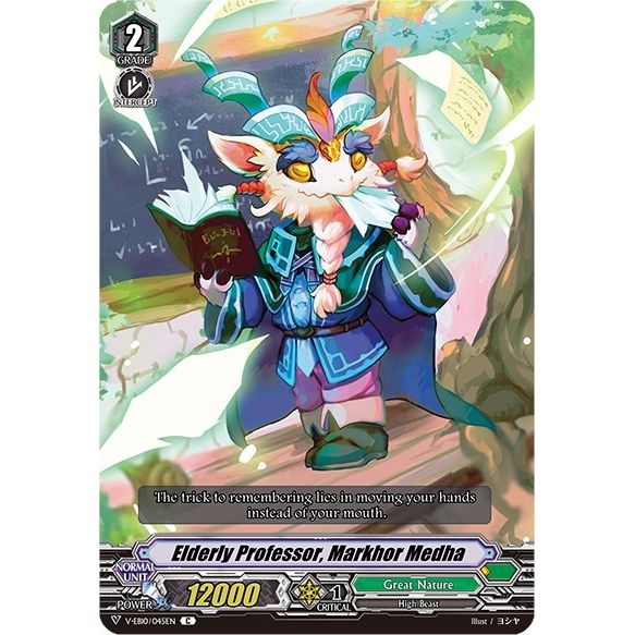 Image for Elderly Professor, Markhor Medha (V-EB10/045EN) (V-EB10) - Cardfight Vanguard