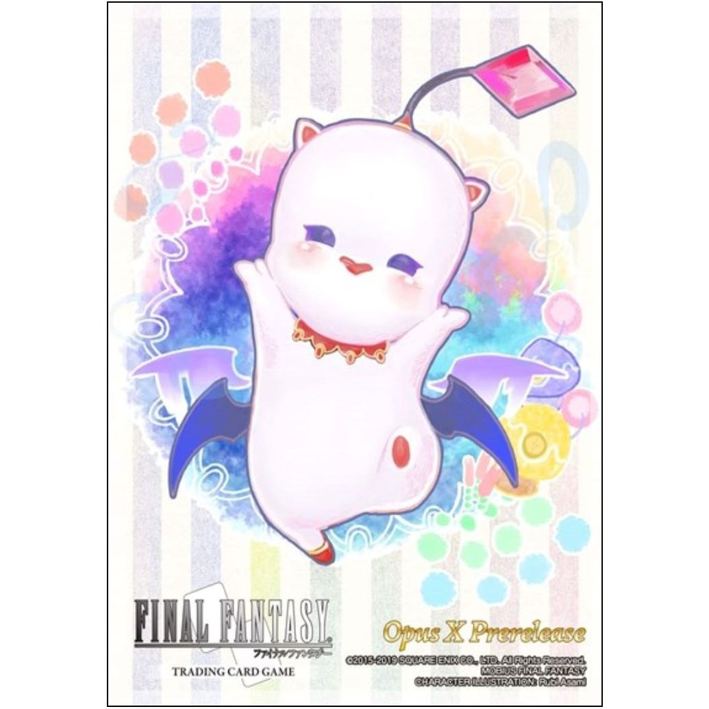 Image for Final Fantasy TCG: Opus X Prerelease Sleeves - Moogle (60-Pack) - Card Sleeves