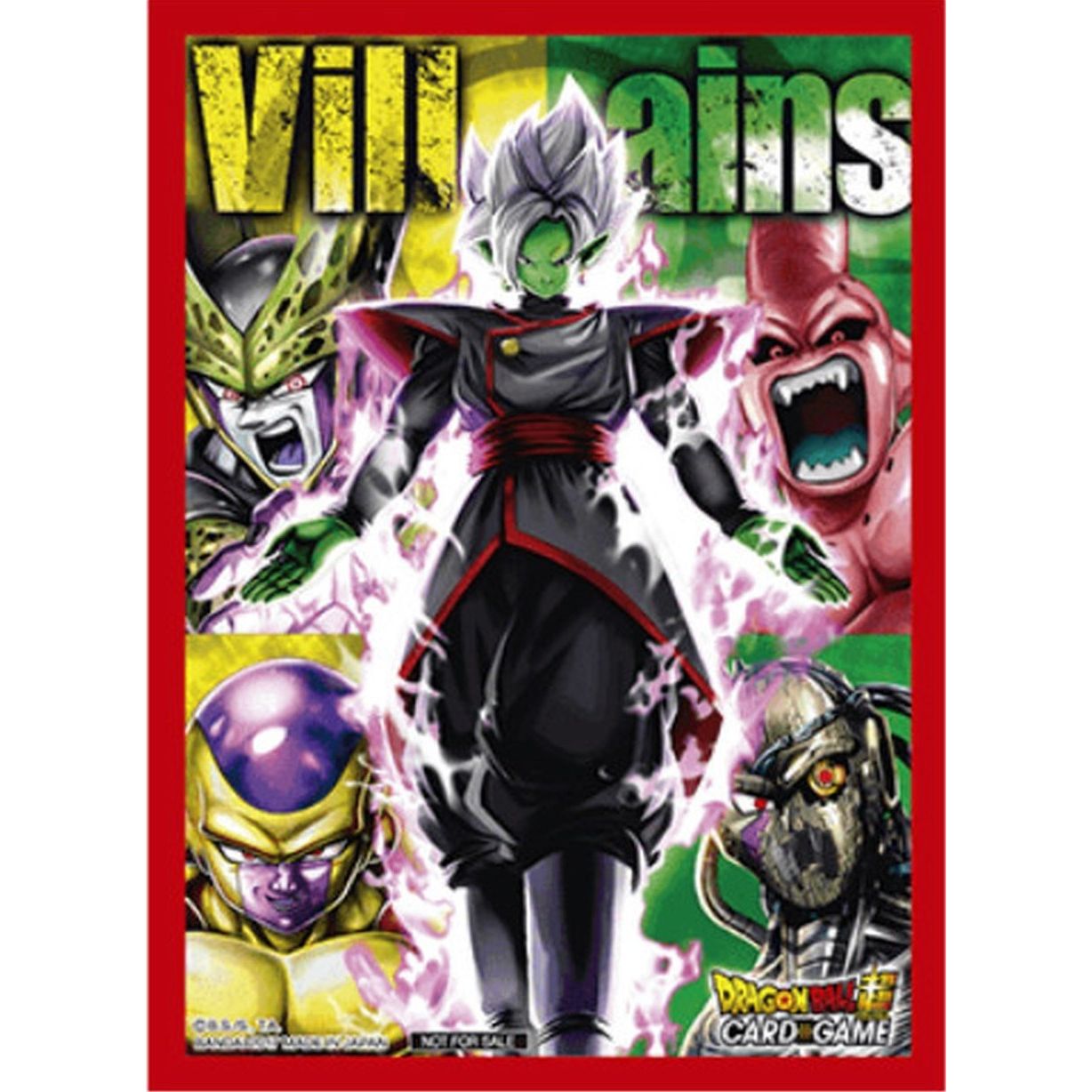 Image for Dragon Ball Super CCG: Villains Fused Zamasu Sleeves (50-Pack) - Card Sleeves