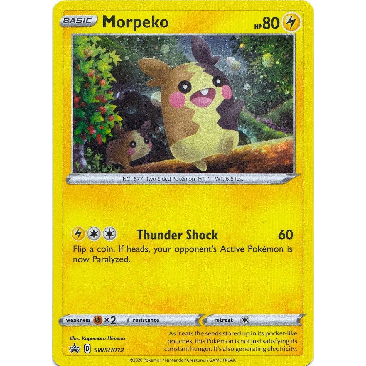 Image for Morpeko - SWSH012 (SWSH012) (SWSD) - Pokemon