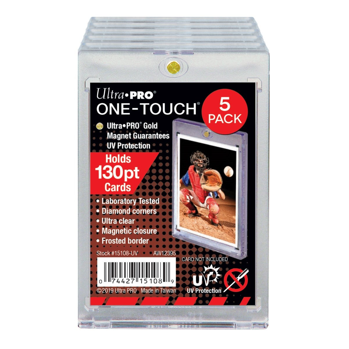 Image for 130PT UV One-Touch Magnetic closure (5-Pack) - Collectible Storage