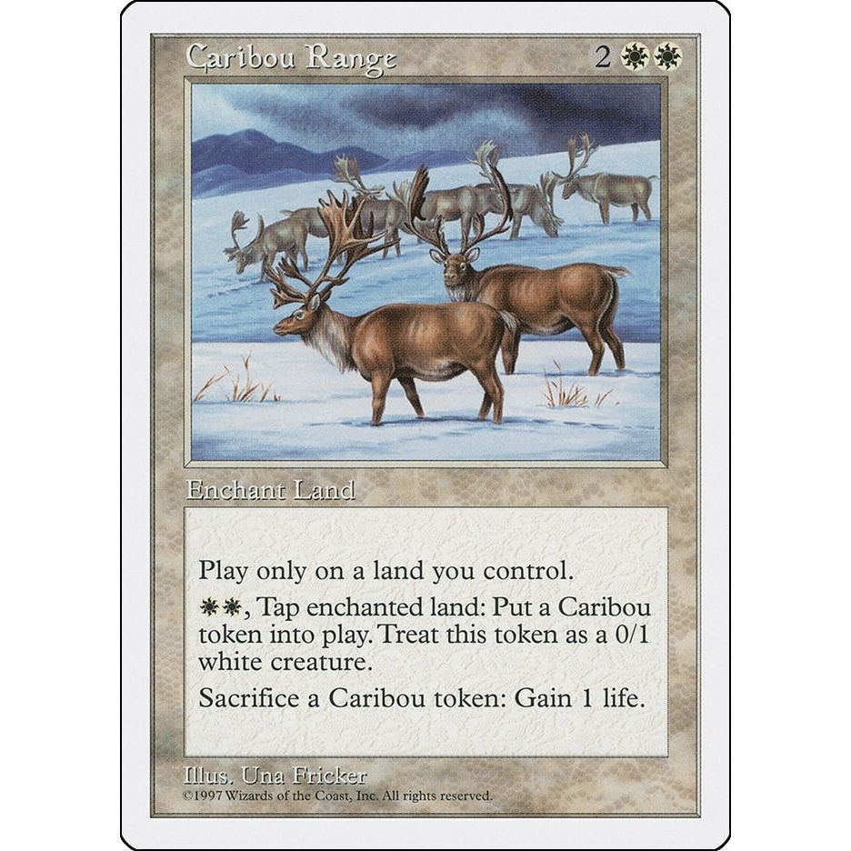 Image for Caribou Range (5ED) - Magic: The Gathering