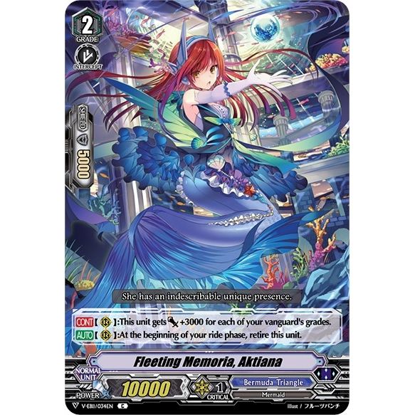 Image for Fleeting Memoria, Aktiana (V-EB11/034EN) (V-EB11) - Cardfight Vanguard