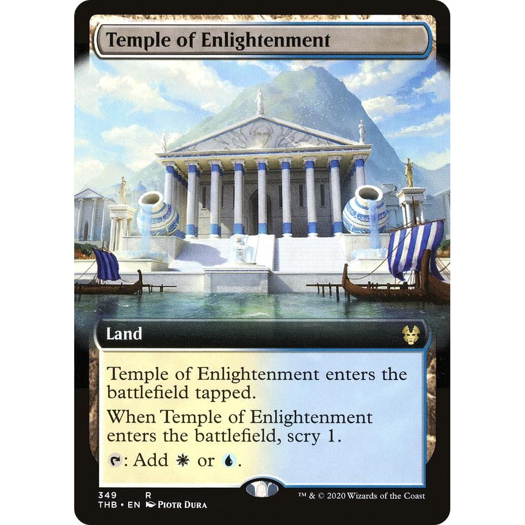 Image for Temple of Enlightenment (Extended Art) (349) (THB) - Magic: The Gathering
