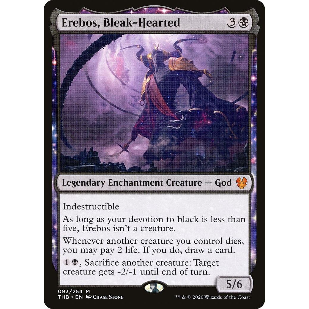 Image for Erebos, Bleak-Hearted (93) (THB) - Magic: The Gathering