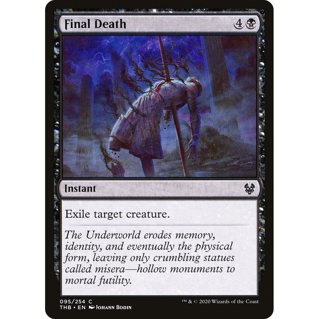 Image for Final Death (95) (THB) - Magic: The Gathering
