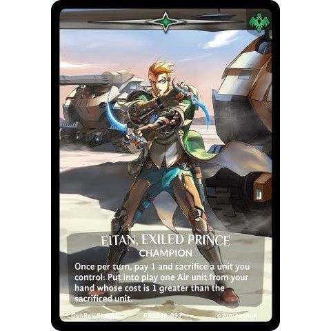 Image for Eitan, Exiled Prince (Alternate Art) (PR2020-093) (PR) - Argent Saga TCG
