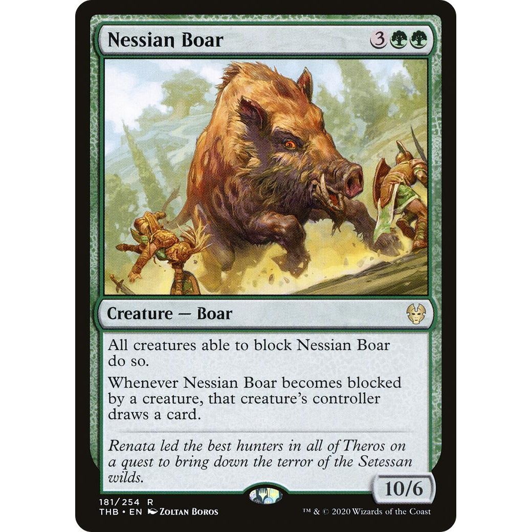 Image for Nessian Boar (181) (THB) - Magic: The Gathering