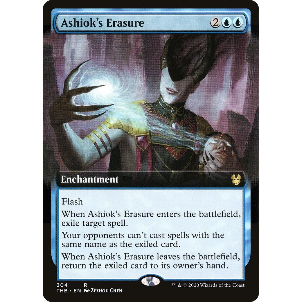 Image for Ashiok's Erasure (Extended Art) (304) (THB) - Magic: The Gathering