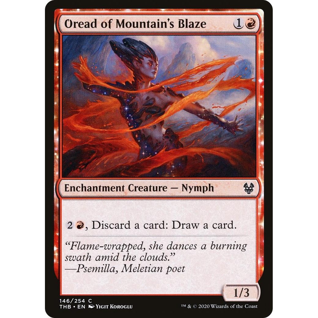 Image for Oread of Mountain's Blaze (146) (THB) - Magic: The Gathering