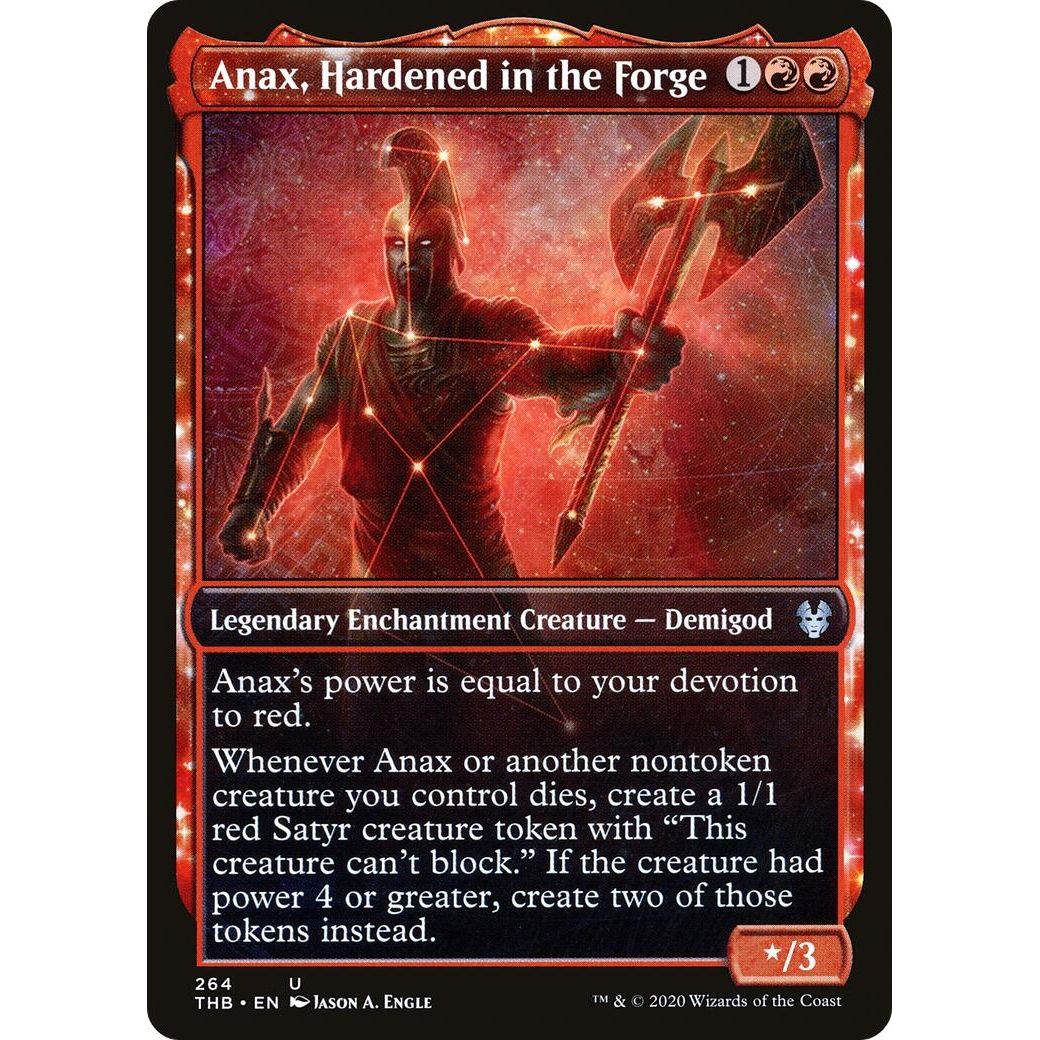 Image for Anax, Hardened in the Forge (Showcase) (264) (THB) - Magic: The Gathering