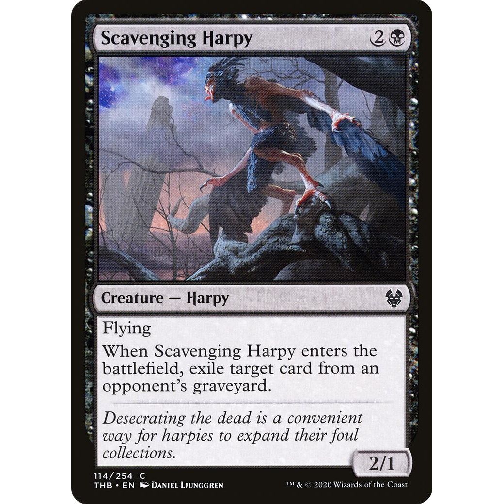 Image for Scavenging Harpy (114) (THB) - Magic: The Gathering