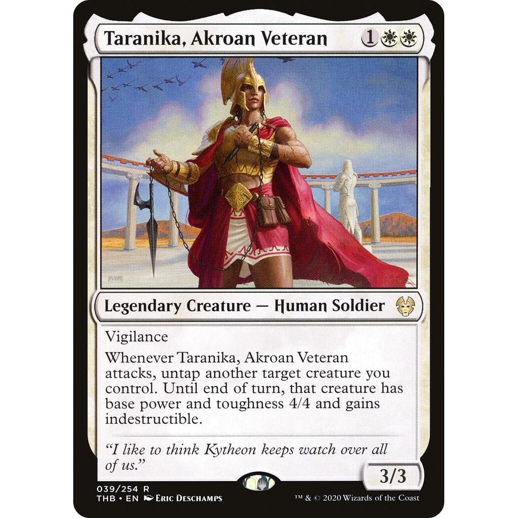 Image for Taranika, Akroan Veteran (39) (THB) - Magic: The Gathering