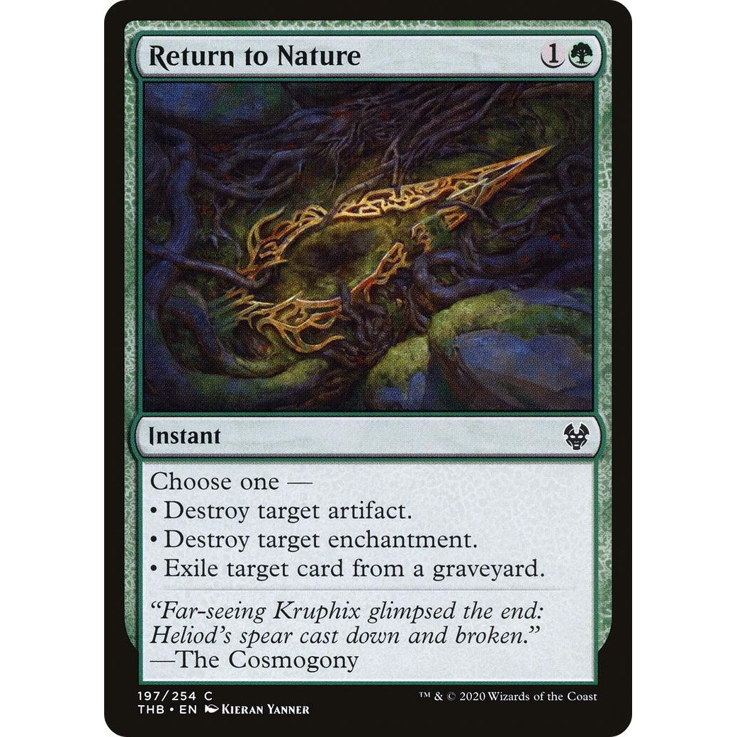 Image for Return to Nature (197) (THB) - Magic: The Gathering