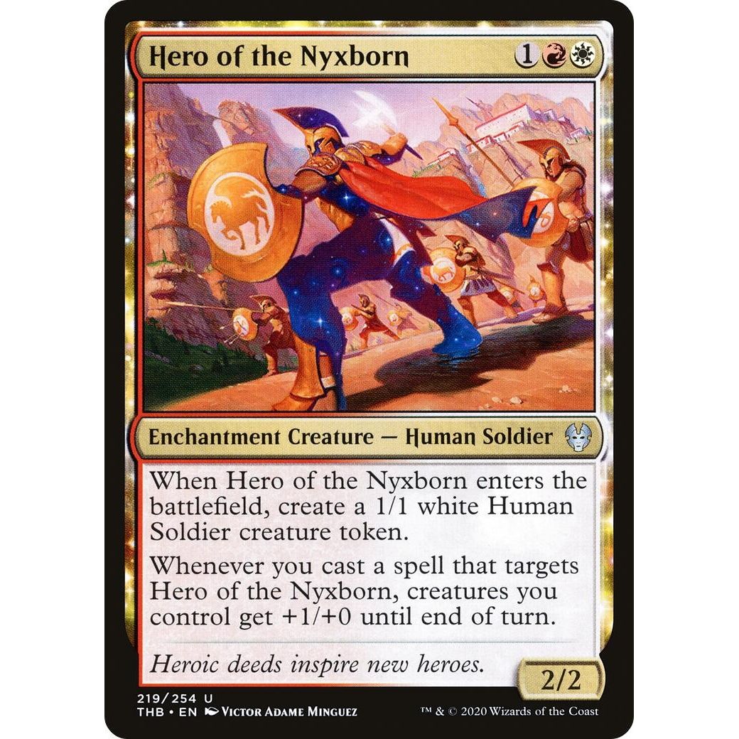 Image for Hero of the Nyxborn (219) (THB) - Magic: The Gathering