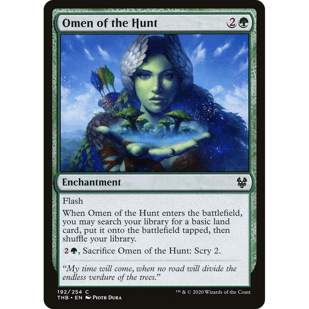 Image for Omen of the Hunt (192) (THB) - Magic: The Gathering
