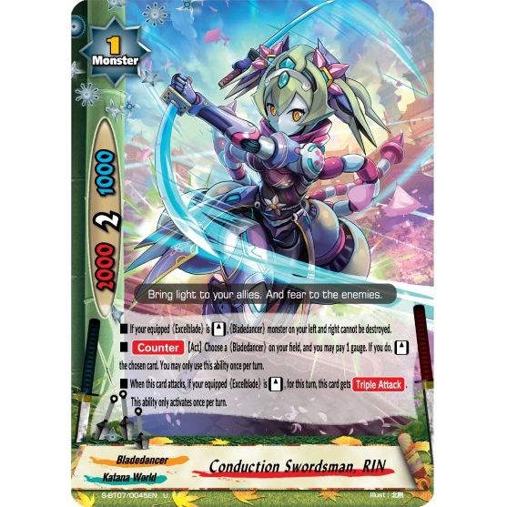 Image for Conduction Swordsman, RIN (S-BT07/0045EN) (S-BT07) - Future Card BuddyFight