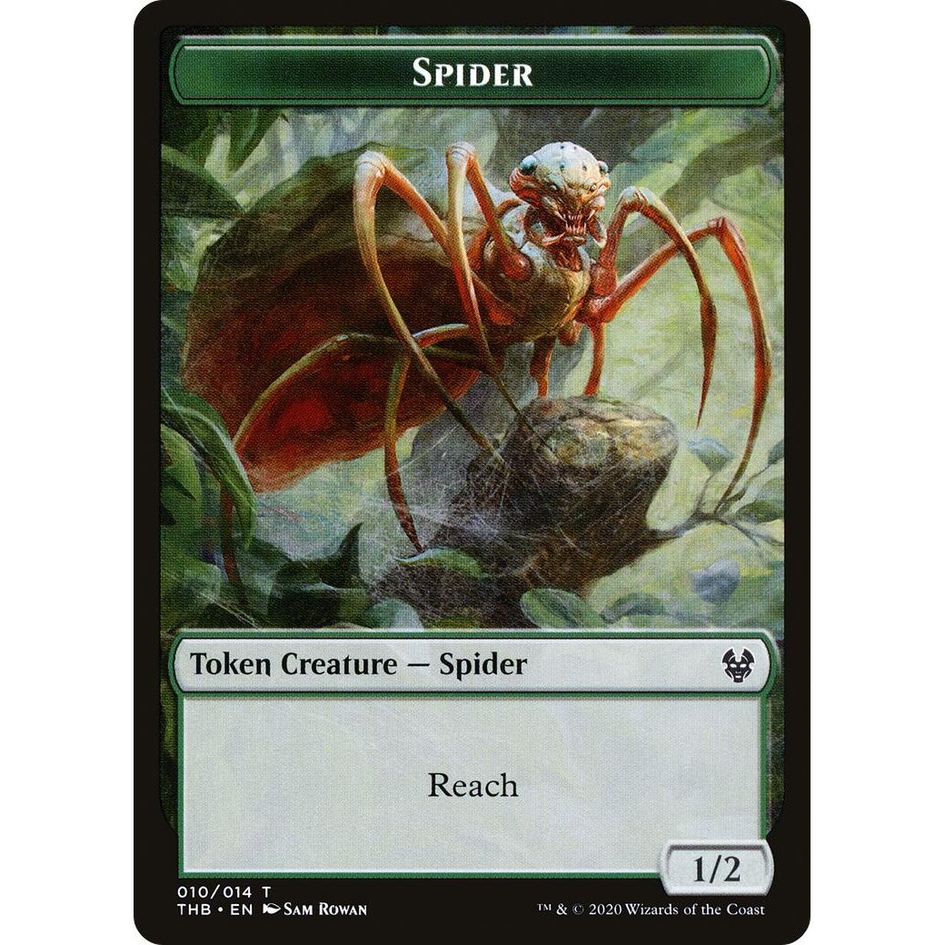 Image for Spider Token (10) (THB) - Magic: The Gathering