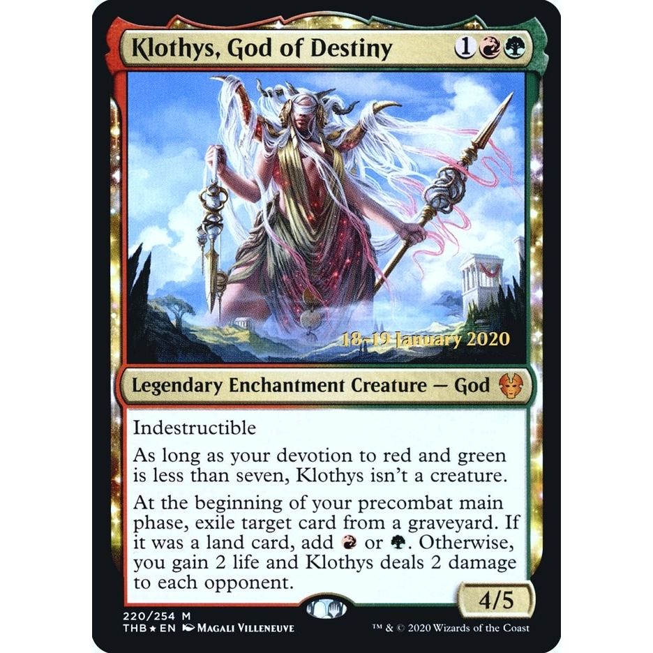 Image for Klothys, God of Destiny (220) (PRE) - Magic: The Gathering