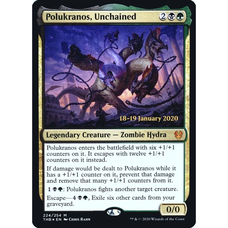 Image for Polukranos, Unchained (224) (PRE) - Magic: The Gathering