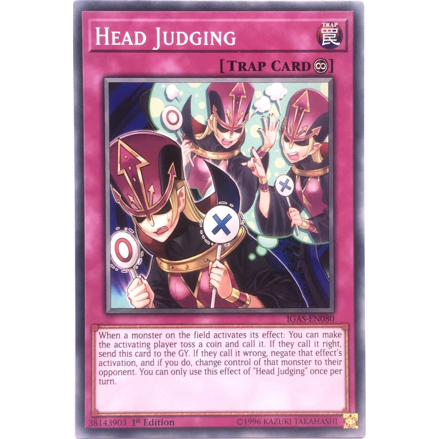 Image for Head Judging (IGAS-EN080) (IGAS) - YuGiOh