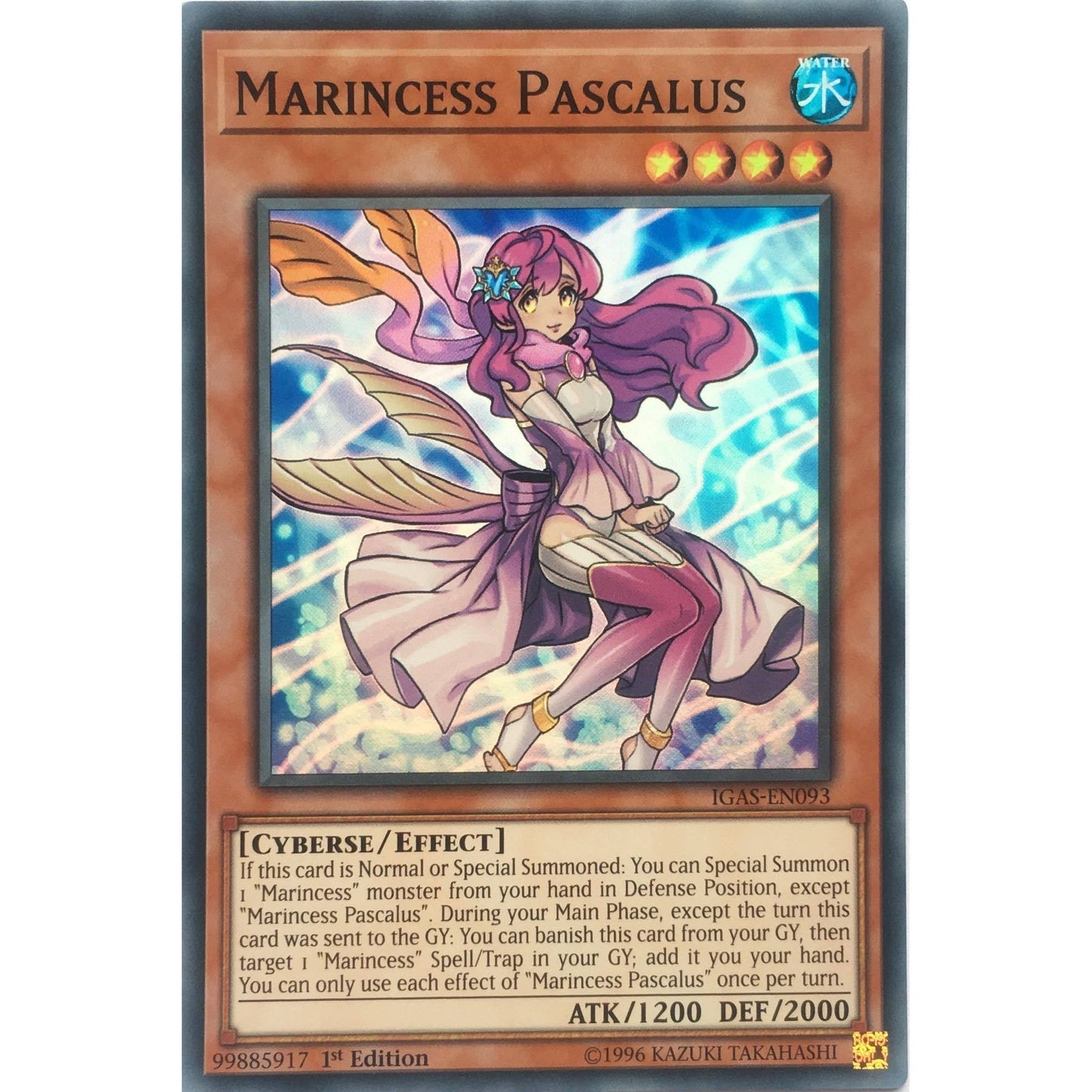 Image for Marincess Pascalus (IGAS-EN093) (IGAS) - YuGiOh