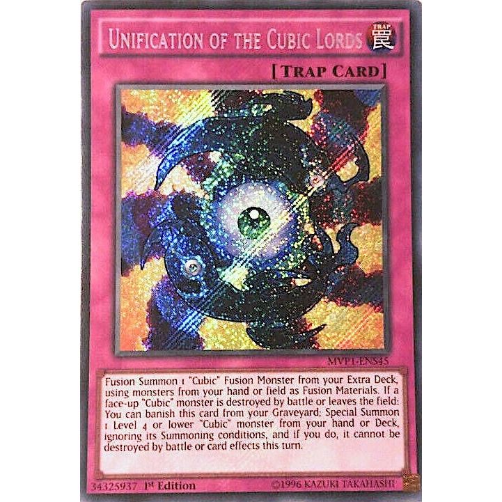 Image for Unification of the Cubic Lords (MVP1-ENS45) (MVP1-ENS) - YuGiOh