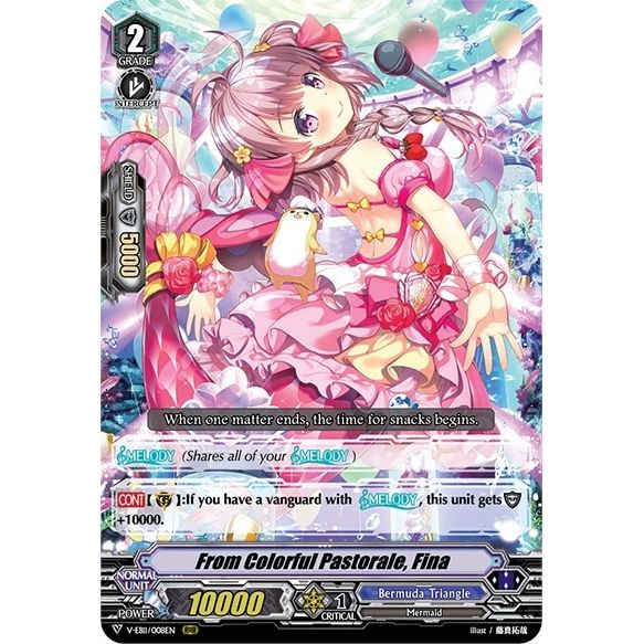 Image for From Colorful Pastorale, Fina (V-EB11/008EN) (V-EB11) - Cardfight Vanguard