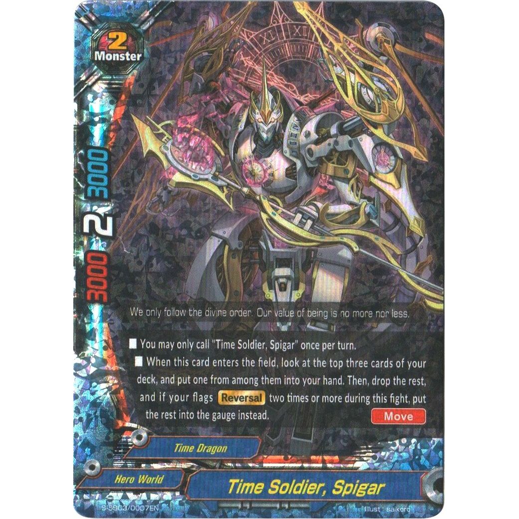 Image for Time Soldier, Spigar (RR Foil) (S-SS03/0007EN) (S-SS03) - Future Card BuddyFight