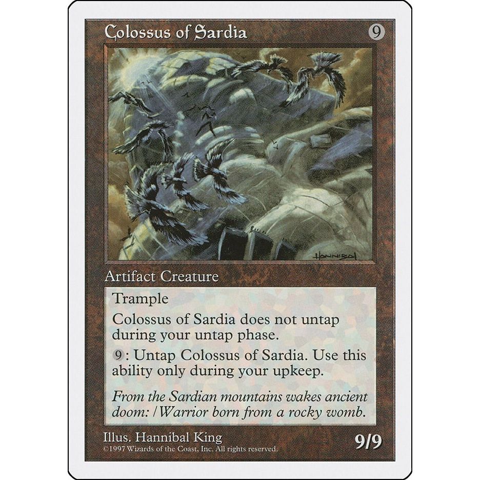 Image for Colossus of Sardia (5ED) - Magic: The Gathering