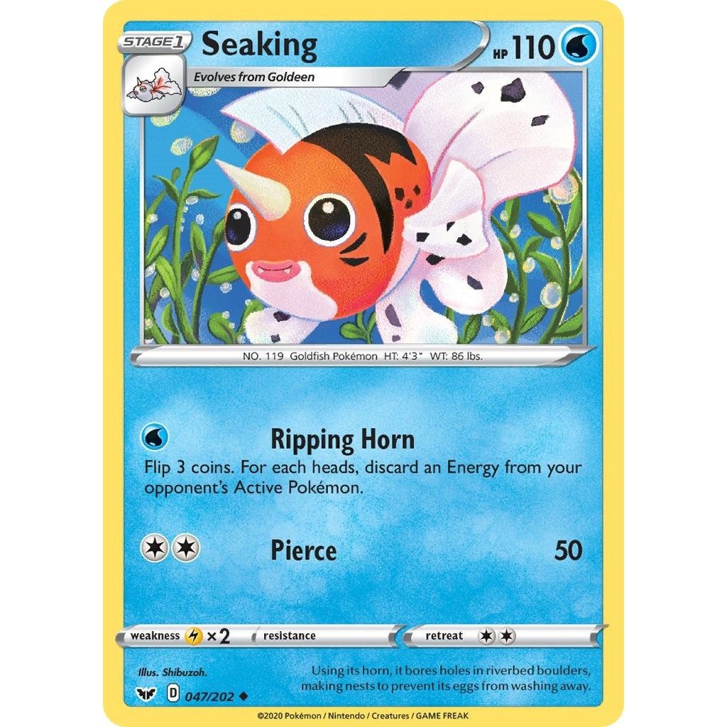 Image for Seaking (047/202) (SWSH01) - Pokemon