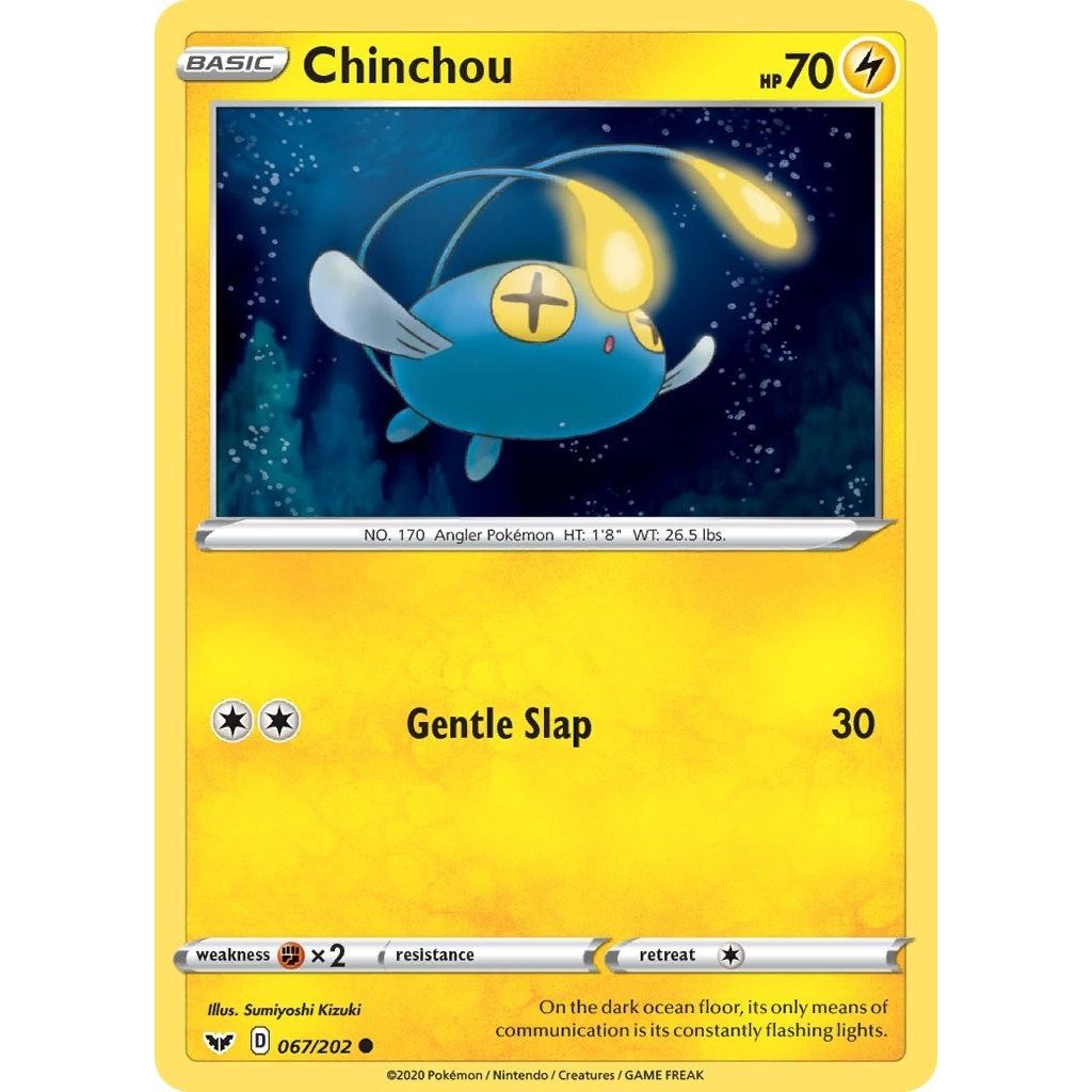 Image for Chinchou (067) (067/202) (SWSH01) - Pokemon
