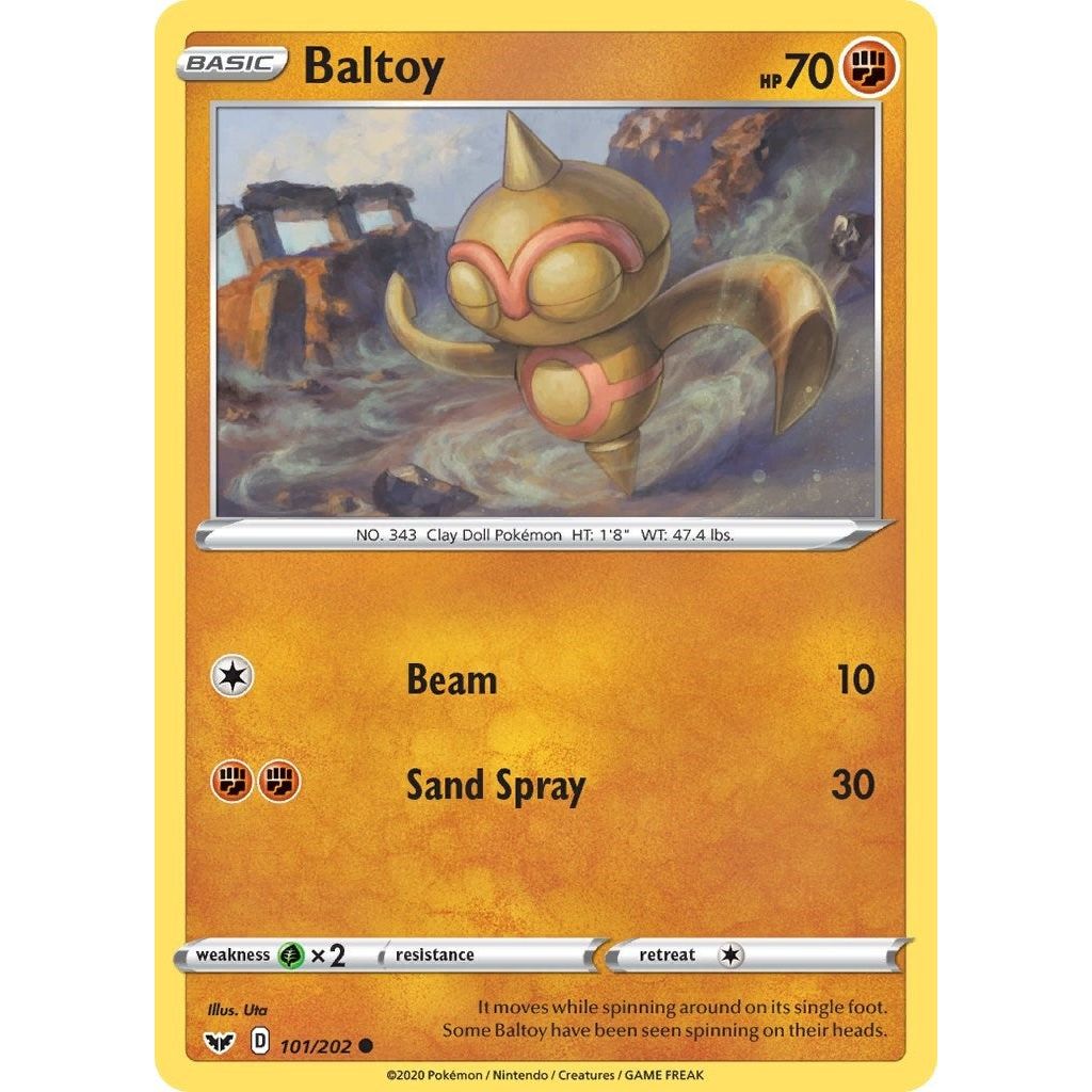 Image for Baltoy (101) (101/202) (SWSH01) - Pokemon
