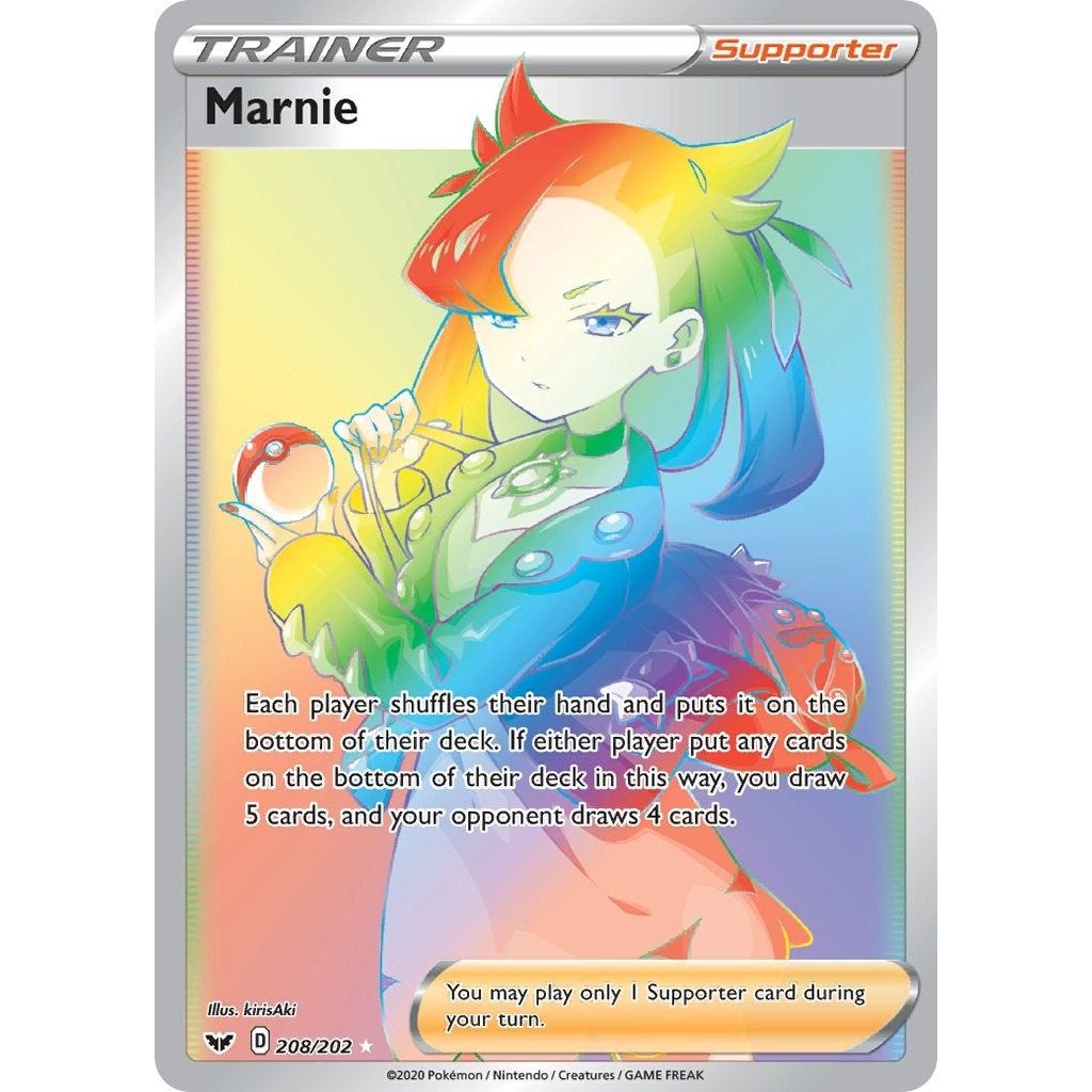 Image for Marnie (Secret) (208/202) (SWSH01) - Pokemon