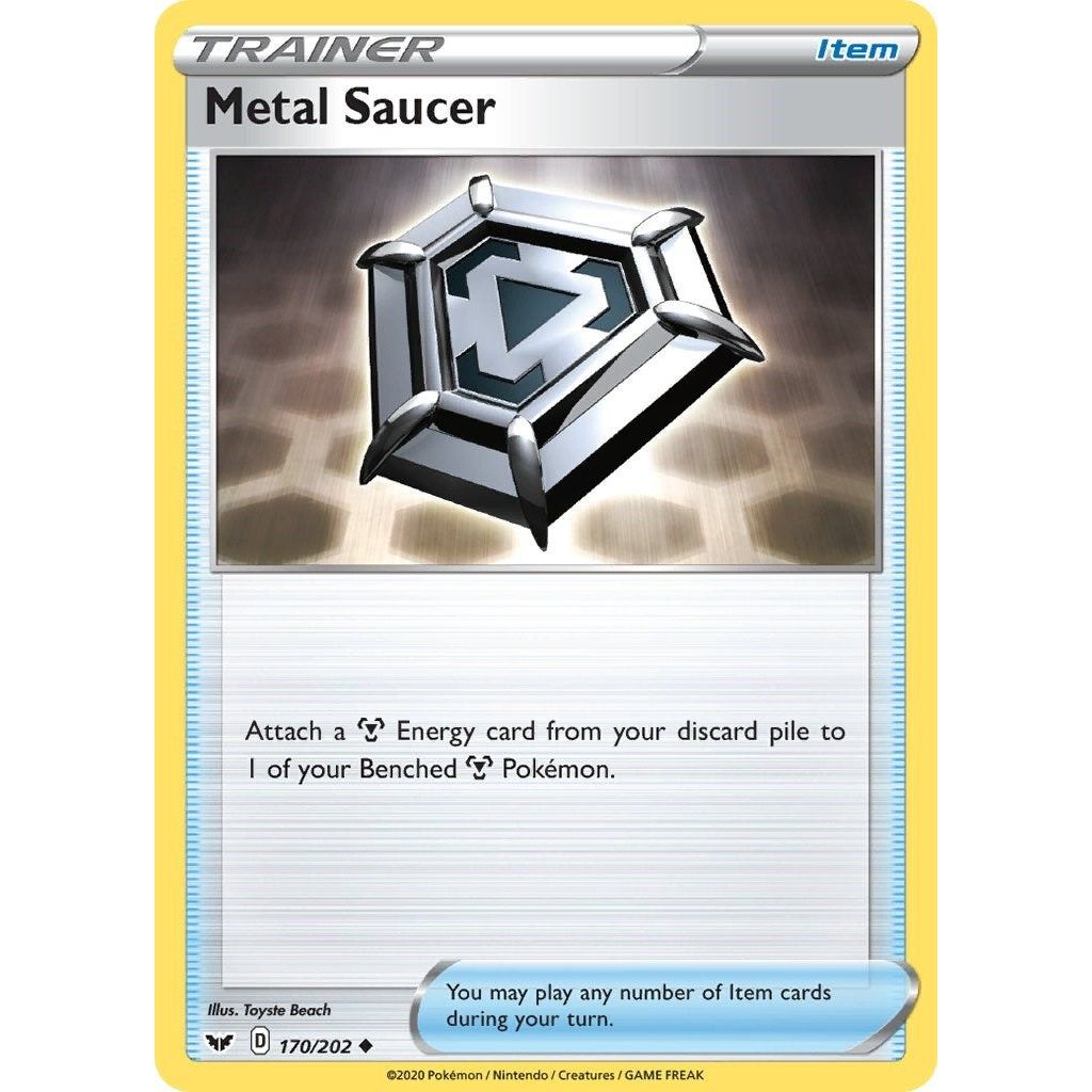 Image for Metal Saucer (170/202) (SWSH01) - Pokemon