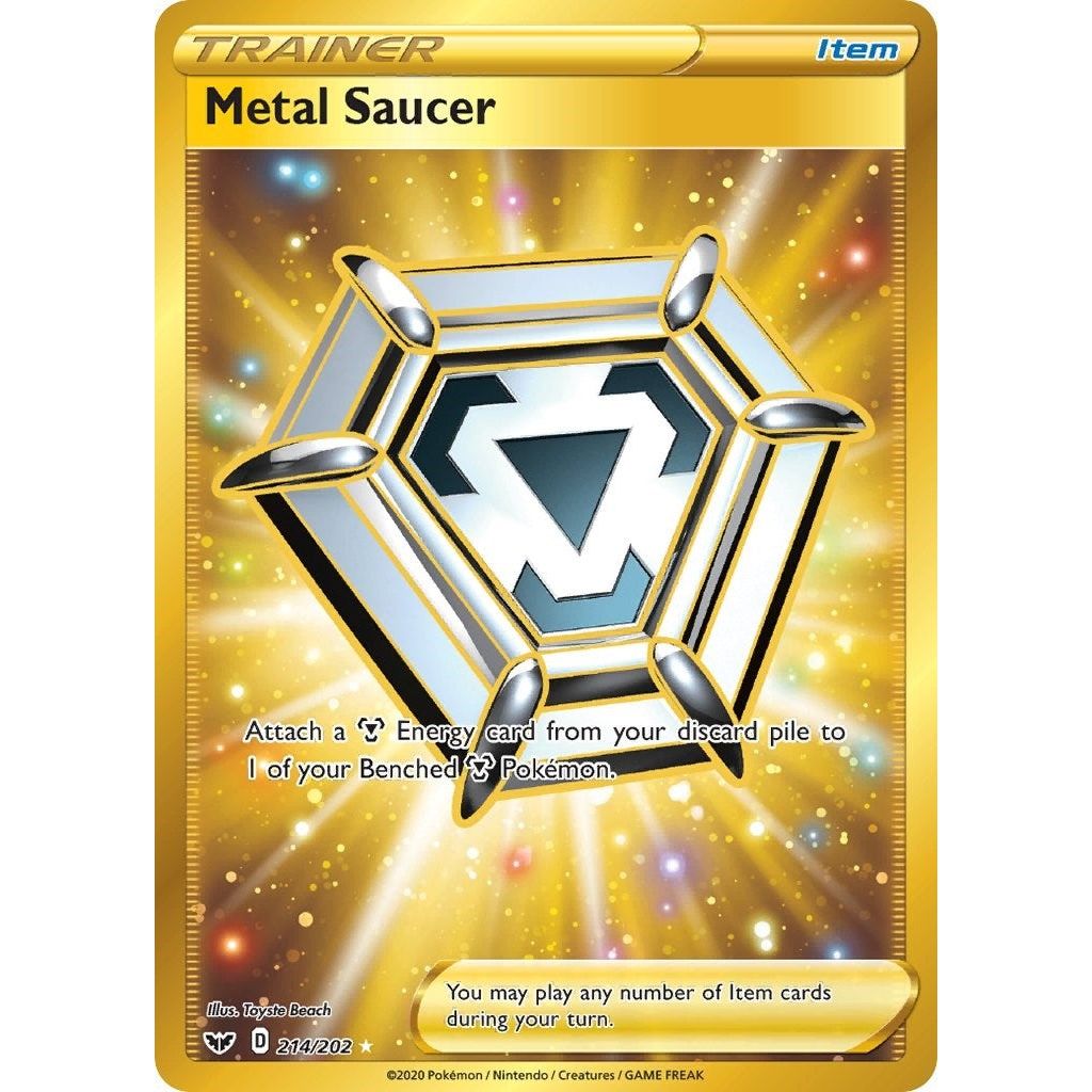 Image for Metal Saucer (Secret) (214/202) (SWSH01) - Pokemon
