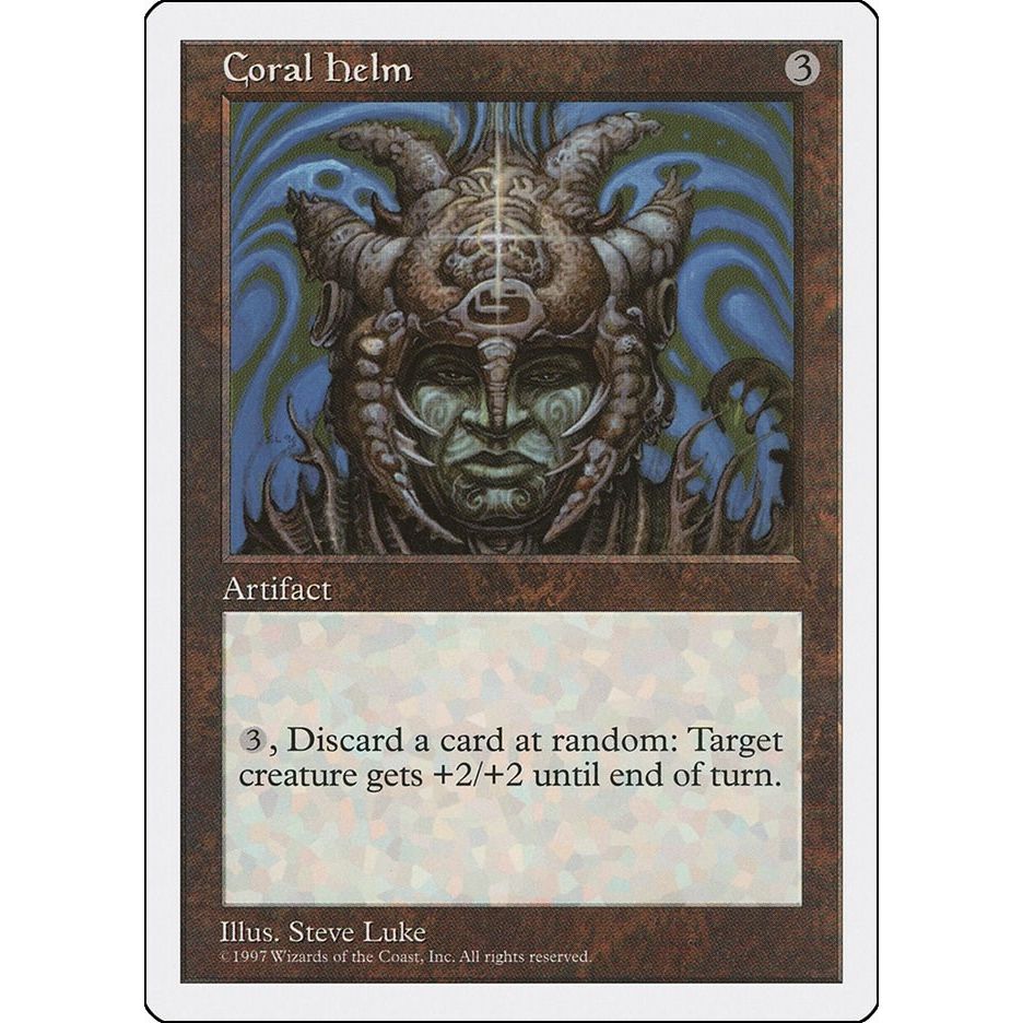 Image for Coral Helm (5ED) - Magic: The Gathering