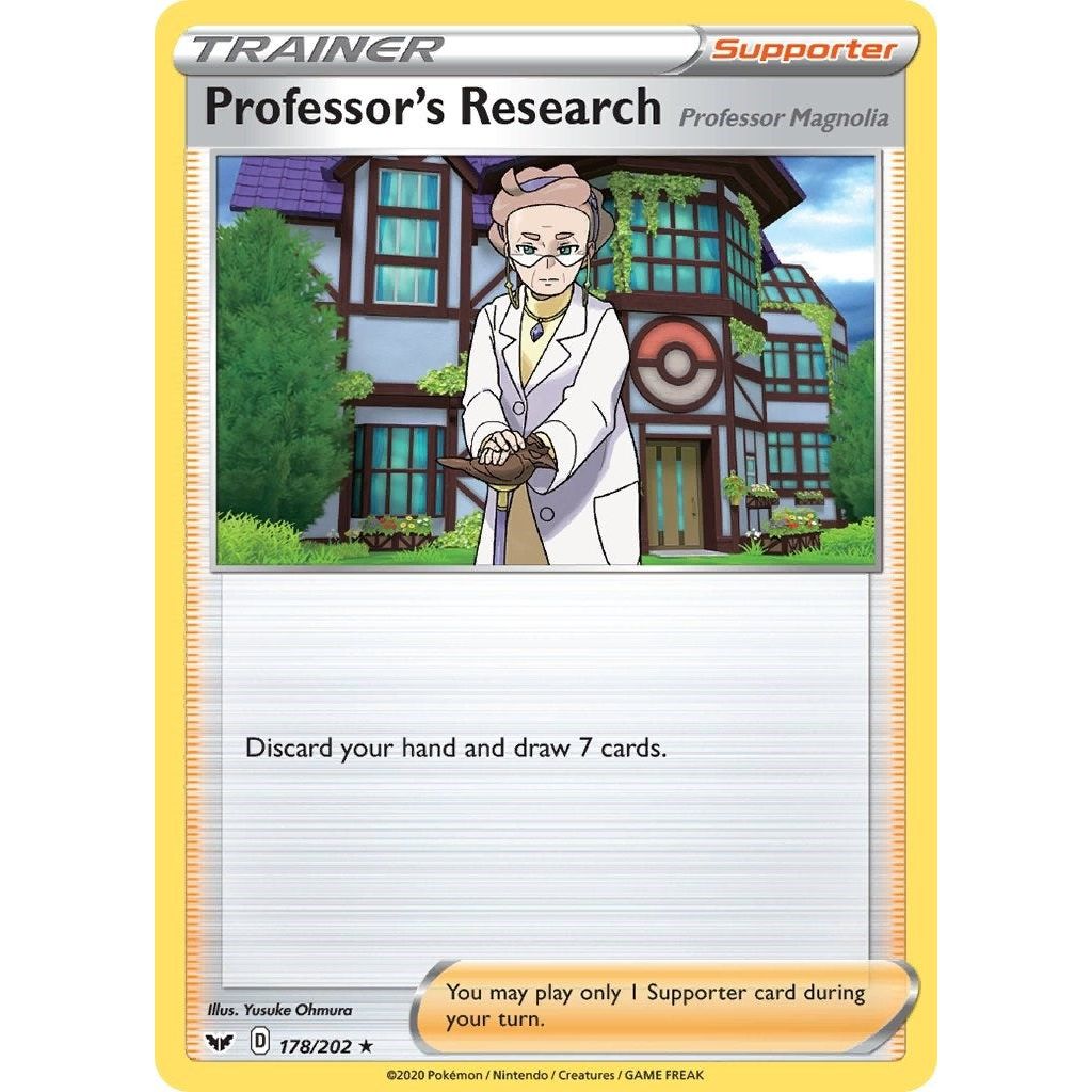 Image for Professor's Research (178/202) (SWSH01) - Pokemon