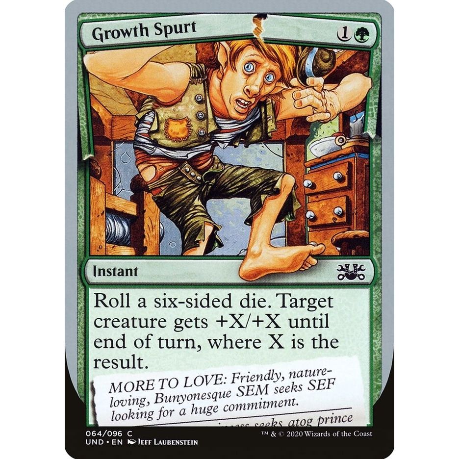Image for Growth Spurt (64) (UND) - Magic: The Gathering