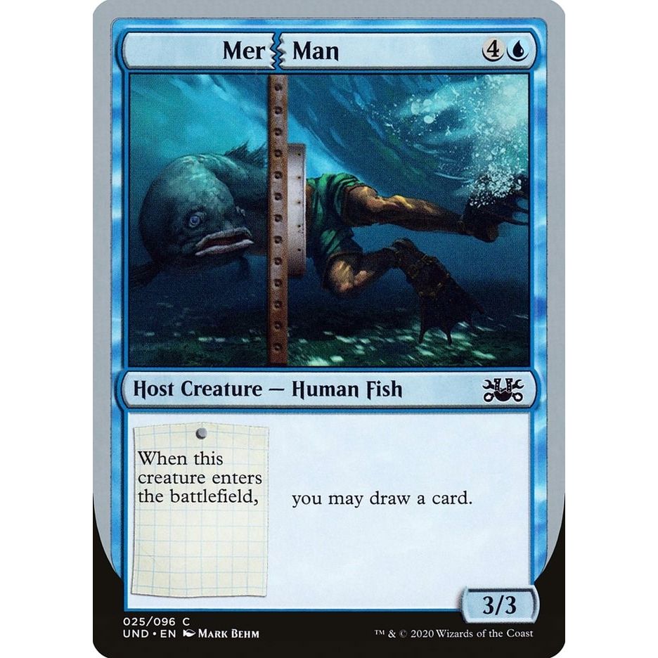 Image for Mer Man (25) (UND) - Magic: The Gathering