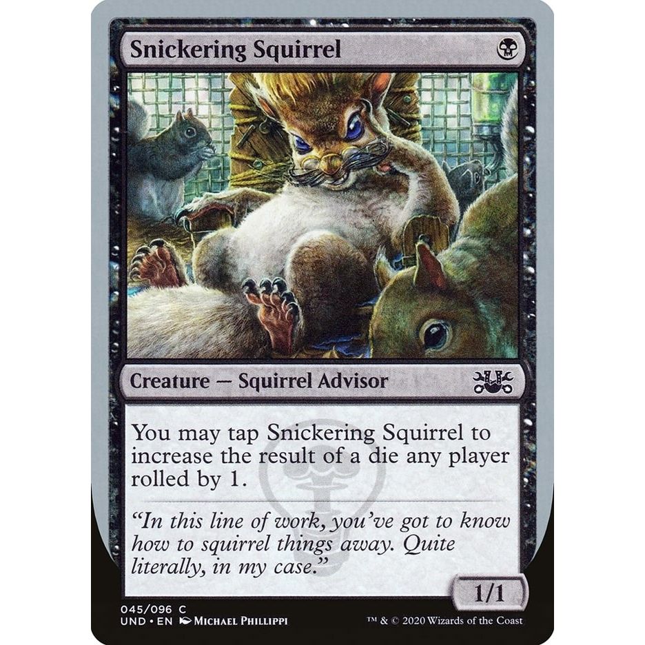 Image for Snickering Squirrel (45) (UND) - Magic: The Gathering