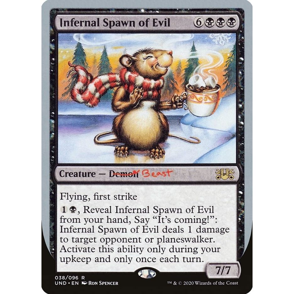 Image for Infernal Spawn of Evil (38) (UND) - Magic: The Gathering
