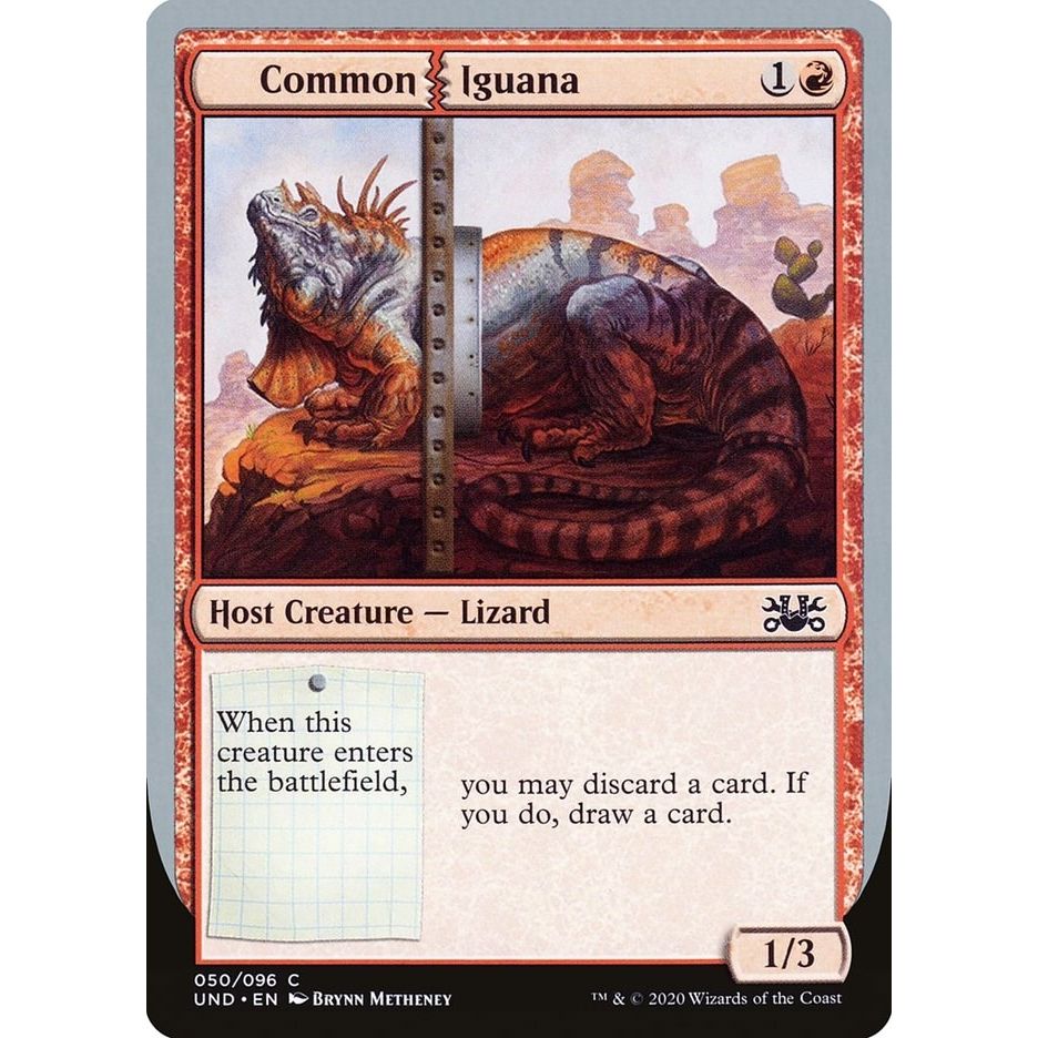 Image for Common Iguana (50) (UND) - Magic: The Gathering
