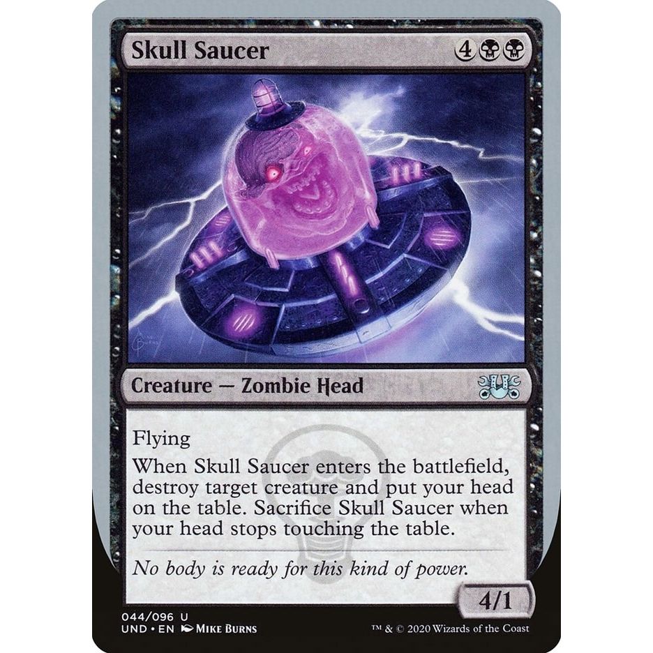 Image for Skull Saucer (44) (UND) - Magic: The Gathering