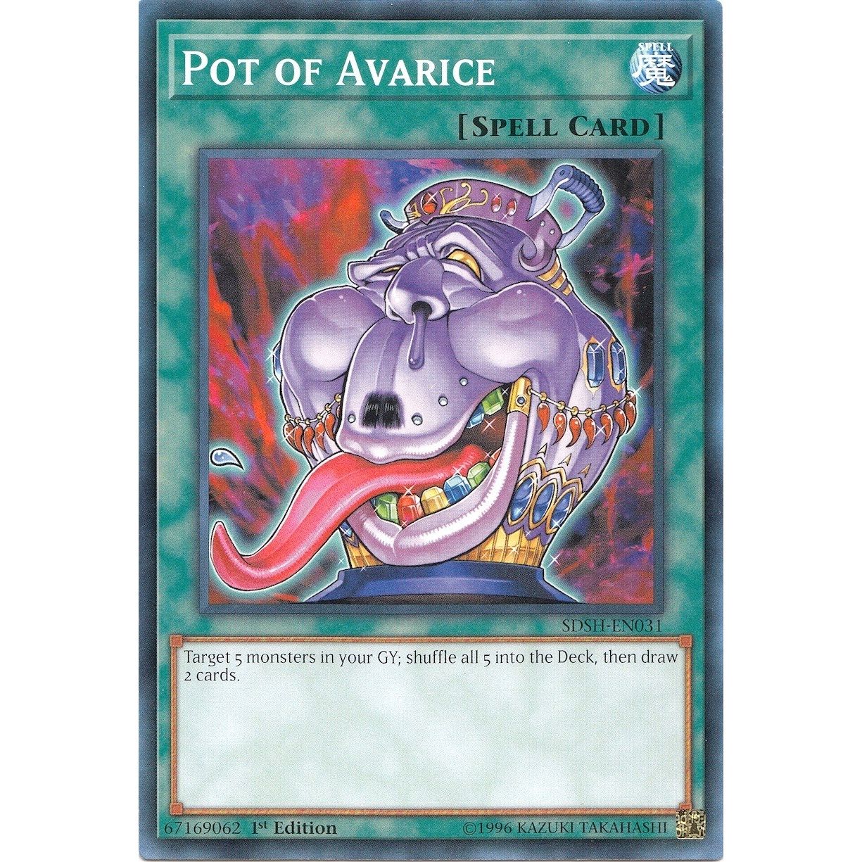 Image for Pot of Avarice (SDSH-EN031) (SDSH) - YuGiOh