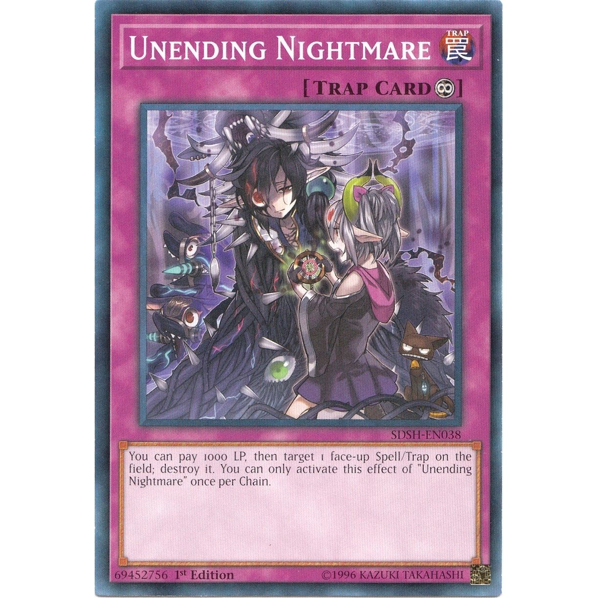 Image for Unending Nightmare (SDSH-EN038) (SDSH) - YuGiOh