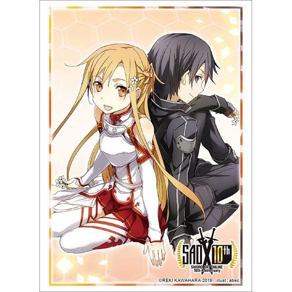 Image for Bushiroad Sleeve Collection HG Vol.2322: Sword Art Online 10th Anniversary - Kirito & Asuna (60-Pack) - Card Sleeves