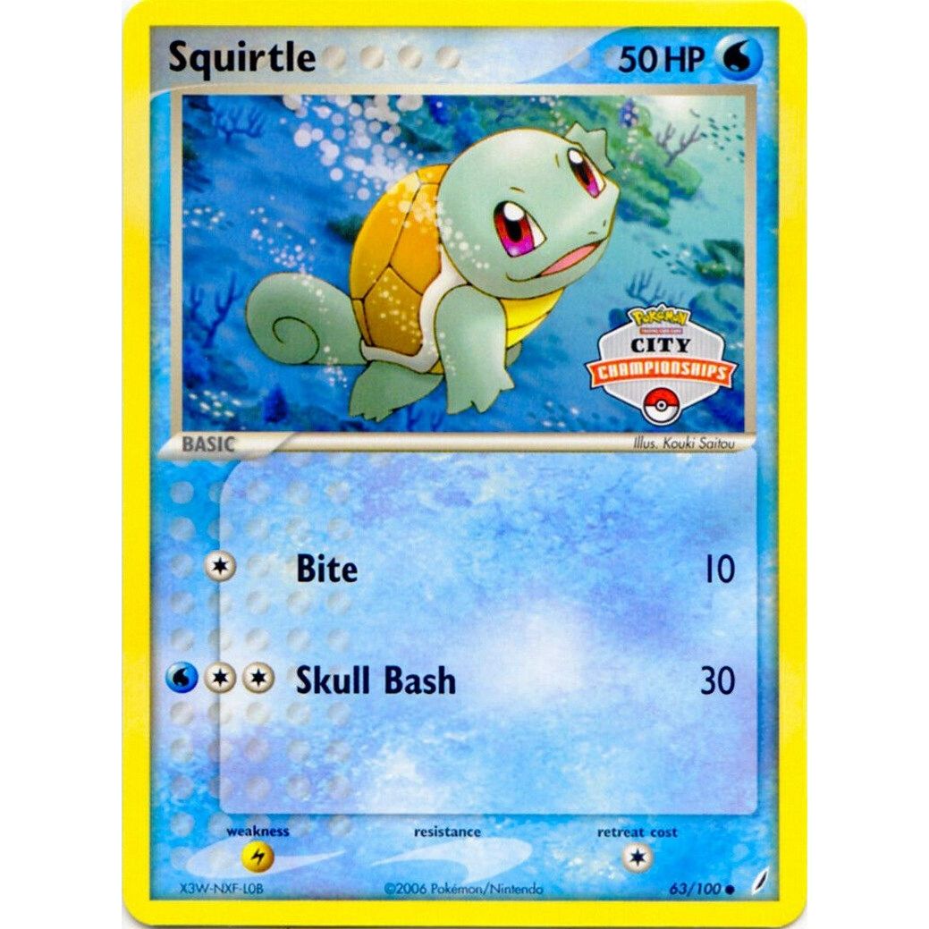 Image for Squirtle - 63/100 (City Championships) (063/100) (PR) - Pokemon