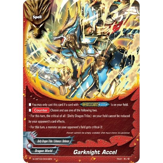 Image for Garknight Accel (S-CBT03/0043EN) (S-CBT03) - Future Card BuddyFight